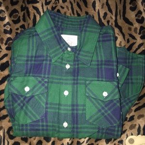 Boys Long Sleeve Flannel